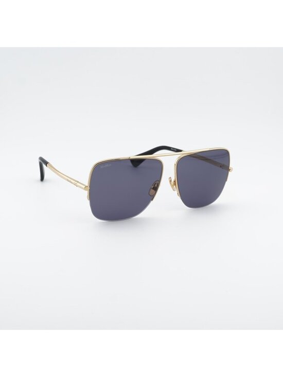 Max Mara MENTON3 MM0121 30A Sunglasses Gold Aviator Frame, Smoke Lenses main image 6